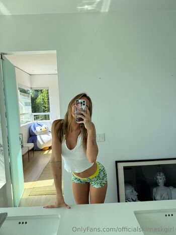 T H E S K I M A S K G I R / officialskimaskgirl nude photo #1