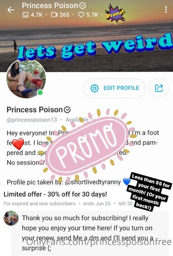 Princess Poiso / princesspoisonfree nude photo #10