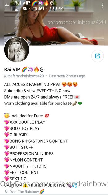 Rais FREEloader / reeferandrainbowsrai nude photo #33