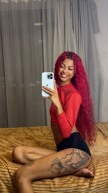 Tattooed Latina Goth / renata.lima nude photo #5