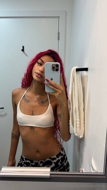 Tattooed Latina Goth / renata.lima nude photo #17