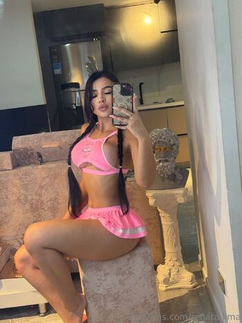 Tattooed Latina Goth / renata.lima nude photo #39