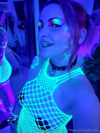 Sabrinas Painted Kink / sabrinaspaintedkinks nude photo #9