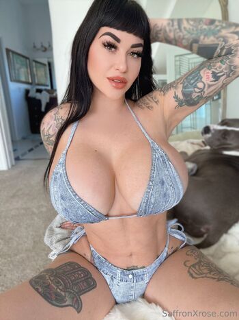 Double Stacked Saff / saffronxxrose nude photo #3