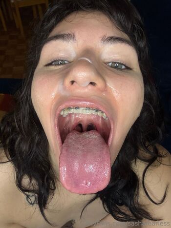 Sasha Tongue Princess / sashasexymouthh nude photo #25