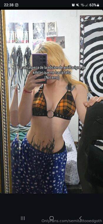 Dizzy Dark Queen / semitattooedgoth nude photo #22