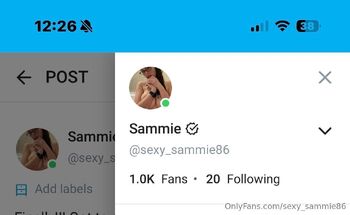 Sammi / sexy_sammie86 nude photo #18