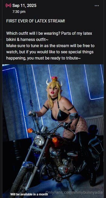 Adi / shinybunnyadia nude photo #30