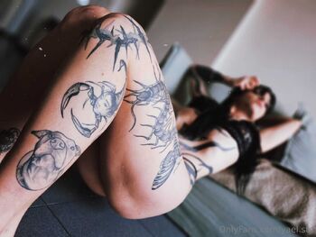 𝔜𝔞𝔢𝔩 Inked GirlNextDoo / steffcrime / yaelstc / steffcrimee nude photo #16