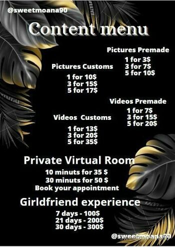 Sweetmoana90 (っ)っ / sweetmoana90 nude photo #1