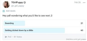 TGirlPupp / t_girl_puppy nude photo #14