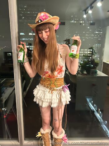 Aria Faye / thetransfairyy nude photo #18