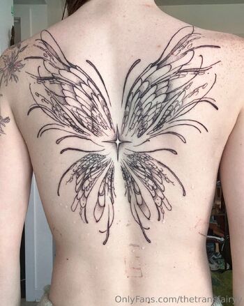 Aria Faye / thetransfairyy nude photo #20