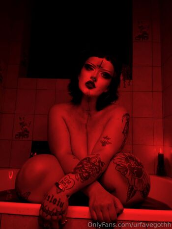 Ur Fave Got / urfavegothh nude photo #15