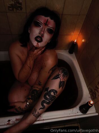 Ur Fave Got / urfavegothh nude photo #19