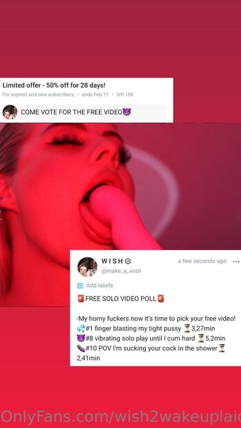 Wish2wakeuplai / wish2wakeuplaid nude photo #2