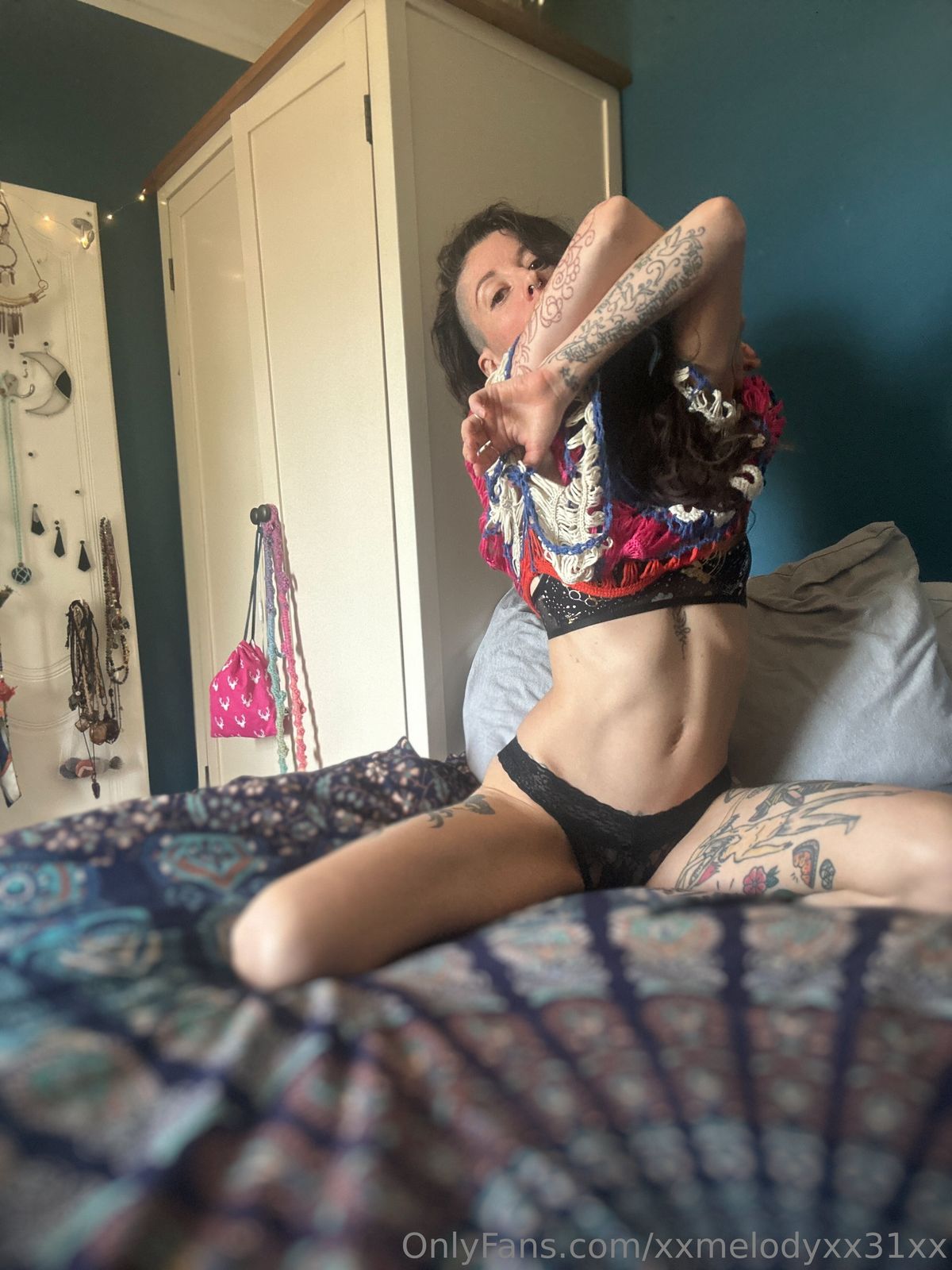 Queen Melody Tattooed Dancer / xxmelodyxx31xx nude photo #15
