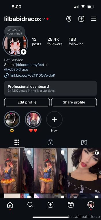 Lilbabiidrac / yourtokengirl2.0 nude photo #2